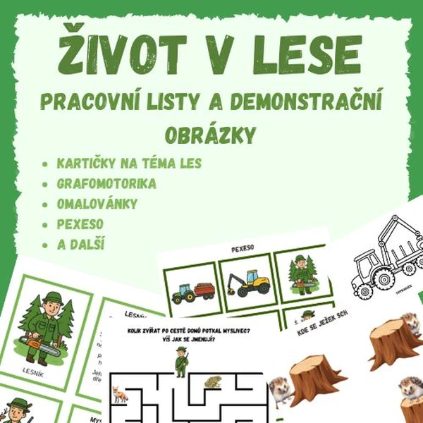 Život v lese