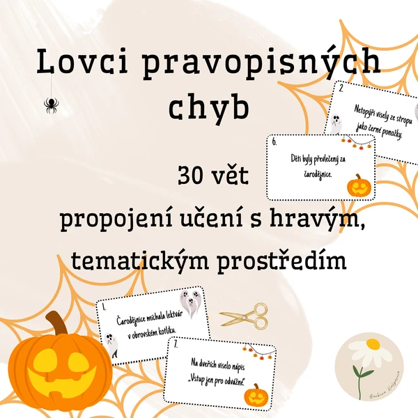 Lovci pravopisných chyb – halloweenská edice