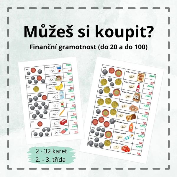 Můžeš si koupit? (do 20 a do 100)