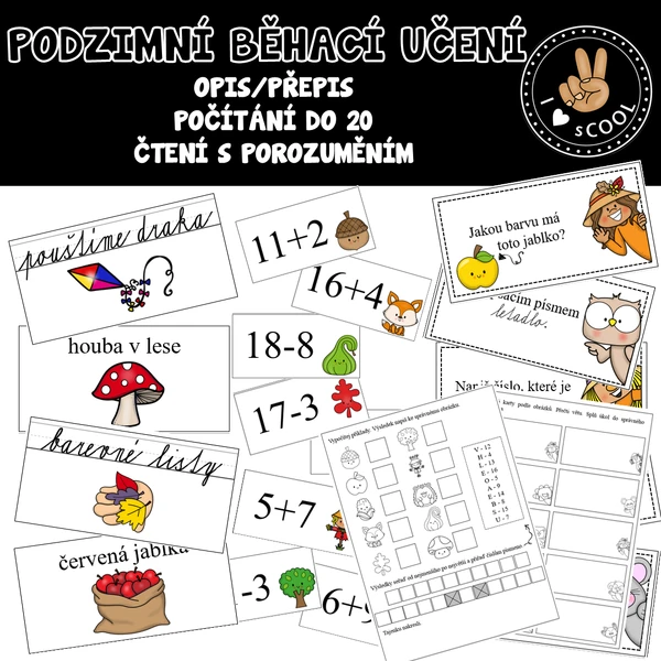Běhací učení - podzim