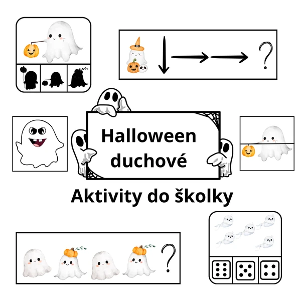 Halloween duchové 👻🤍