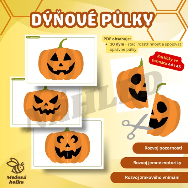 Dýňové půlky