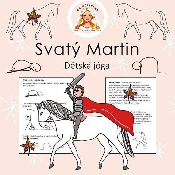 Dětská jóga - svatý Martin 