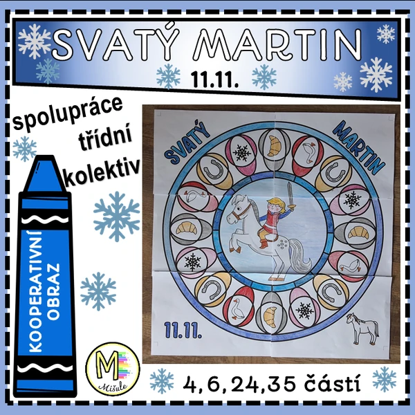 SVATÝ MARTIN- KOOPERATIVNÍ OBRAZ