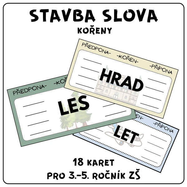Stavba slova - kořeny