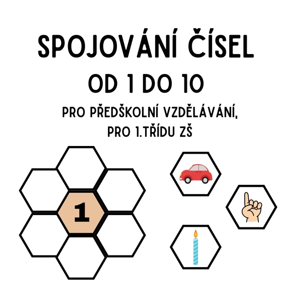 SPOJOVÁNÍ ČÍSEL 1-10