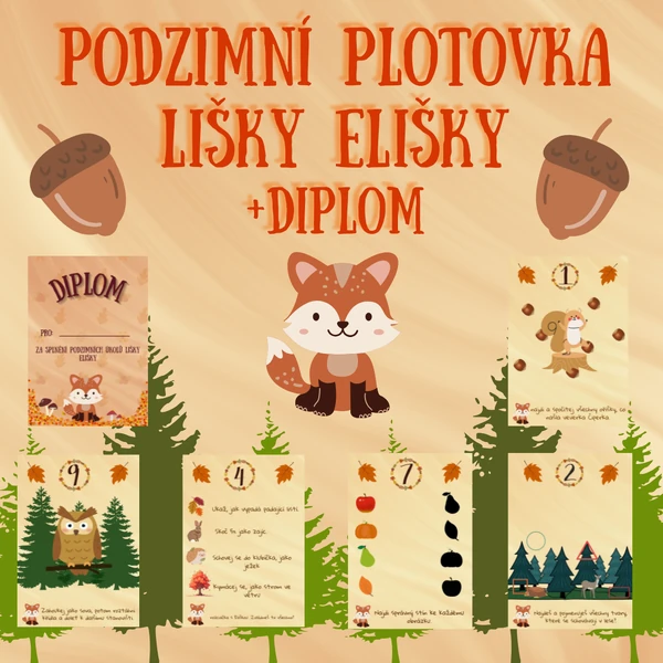 Podzimní plotovka Lišky Elišky