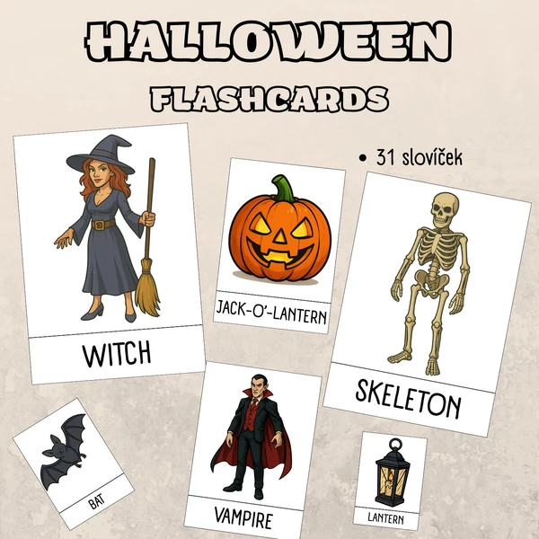 Halloween - flashcards