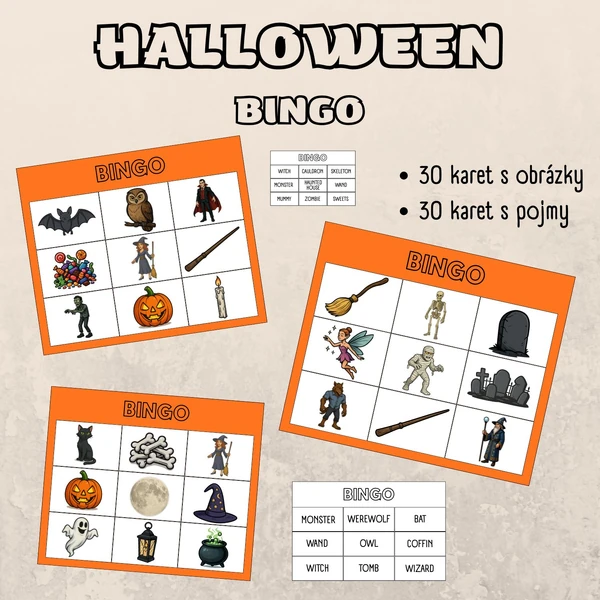 Halloween - bingo