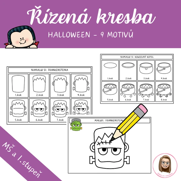 Řízená kresba - HALLOWEEN