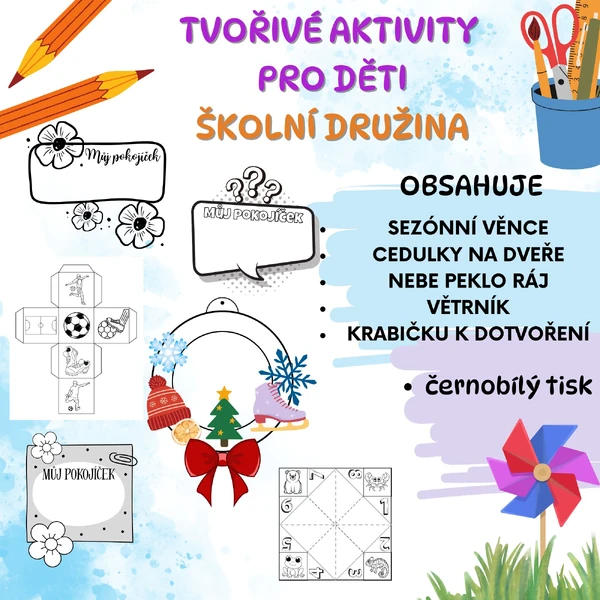 Tvořivé aktivity - ŠKOLNÍ DRUŽINA