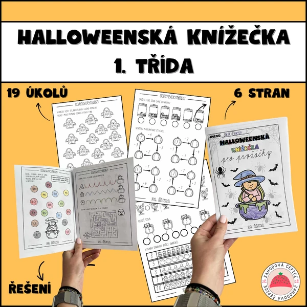 Halloweenská knížečka - 1. třída