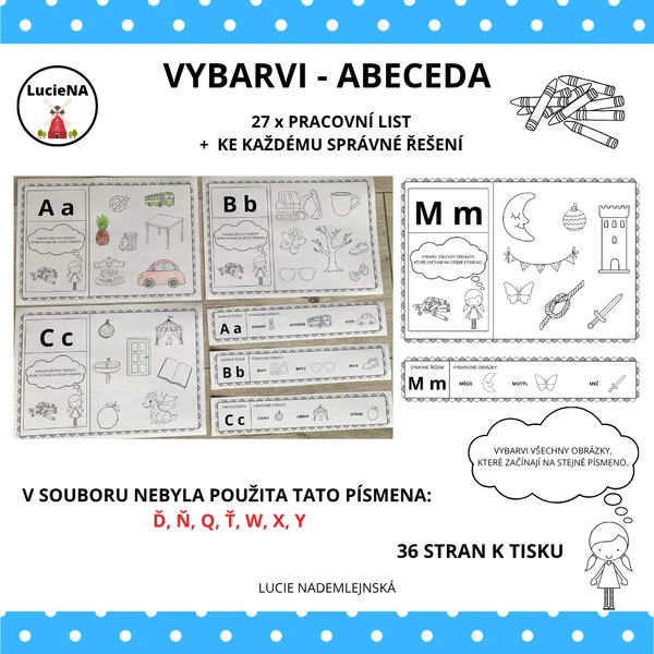 VYBARVI - ABECEDA