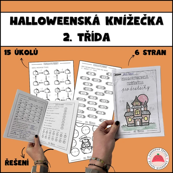 Halloweenská knížečka - 2. třída