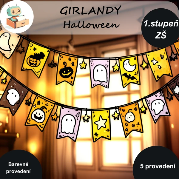 Halloween - Girlandy