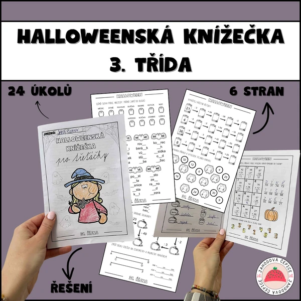 Halloweenská knížečka - 3. třída