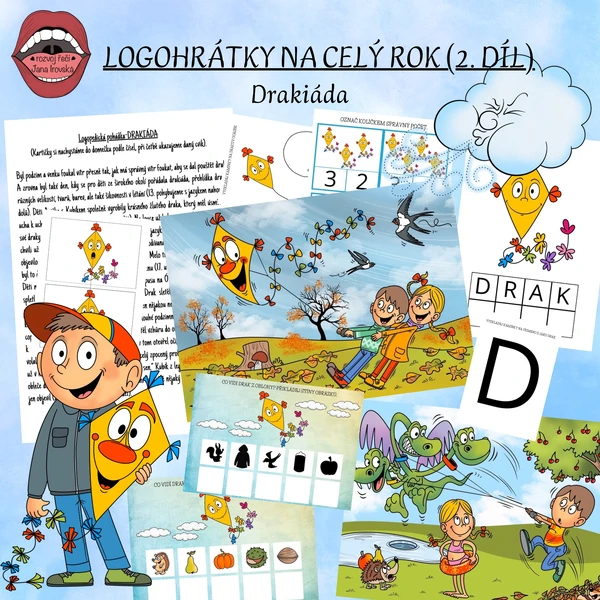 LOGOHRÁTKY NA CELÝ ROK 2. DÍL (DRAKIÁDA)