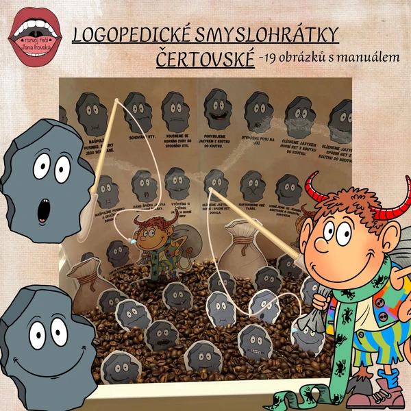 LOGOPEDICKÉ SMYSLOHRÁTKY: ČERTOVSKÉ