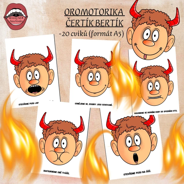 OROMOTORIKA: ČERTÍK BERTÍK