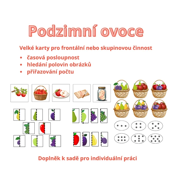 Podzimní ovoce - velký formát