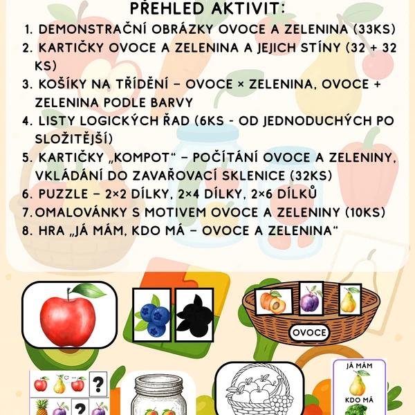 Ovoce a zelenina