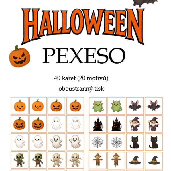 Halloween - PEXESO