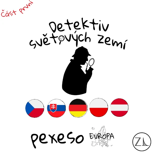 Detektiv světových zemí - pexeso