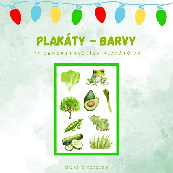 Plakáty - barvy