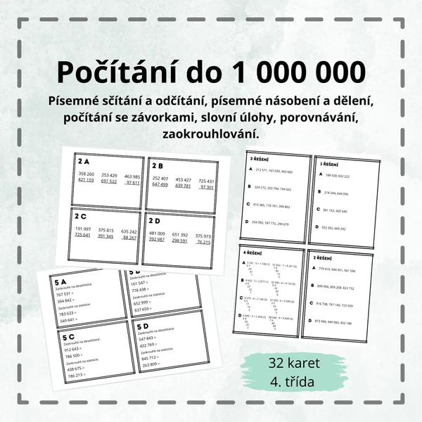 Počítání do 1 000 000