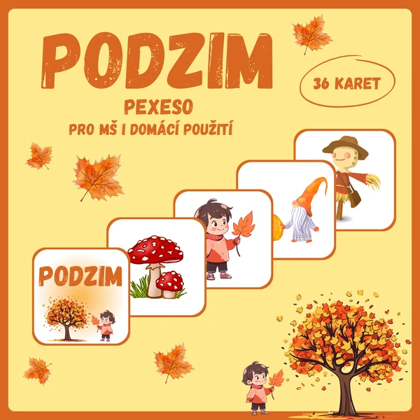 Podzim – pexeso