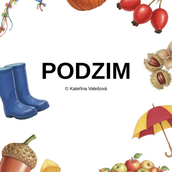 Obrázkové karty PODZIM 