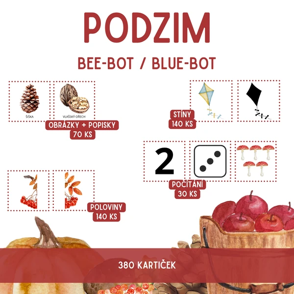 PODZIM - Bee-Bot / Blue-Bot