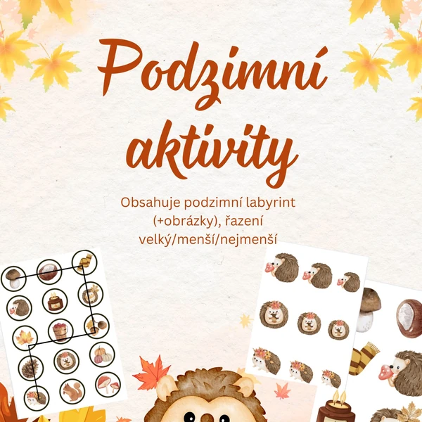 🍂 Podzimní aktivity