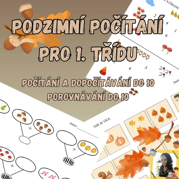 Podzimní počítání pro 1. třídu