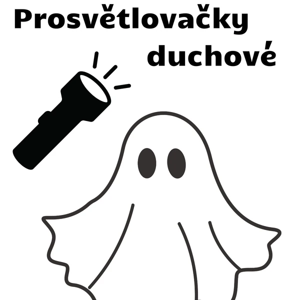 Prosvětlovačky - duchové Halloween