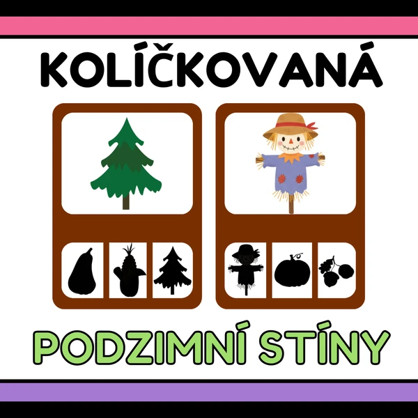 Podzimní stíny - kolíčkovaná
