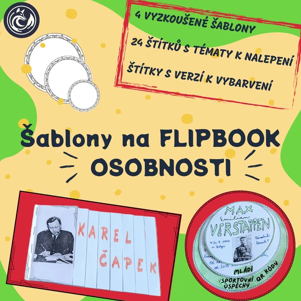 Flipbookové šablony - OSOBNOSTI
