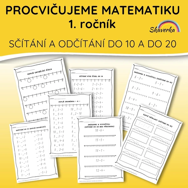 PROCVIČUJEME MATEMATIKU - 1. ročník 