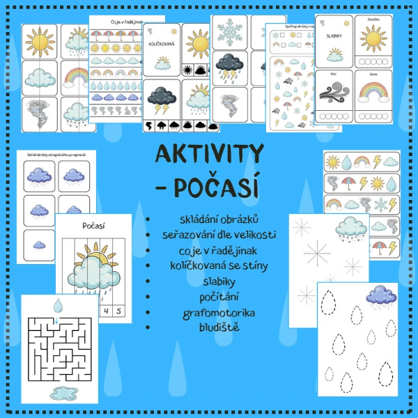 POČASÍ - aktivity