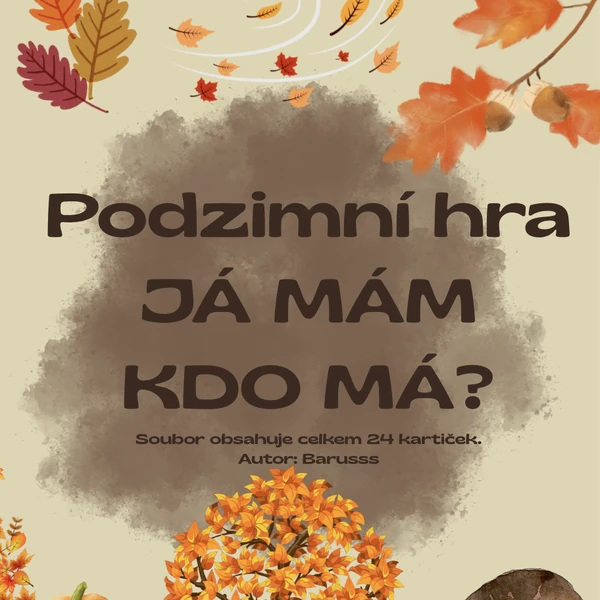 Podzimní "Já mám, kdo má?"