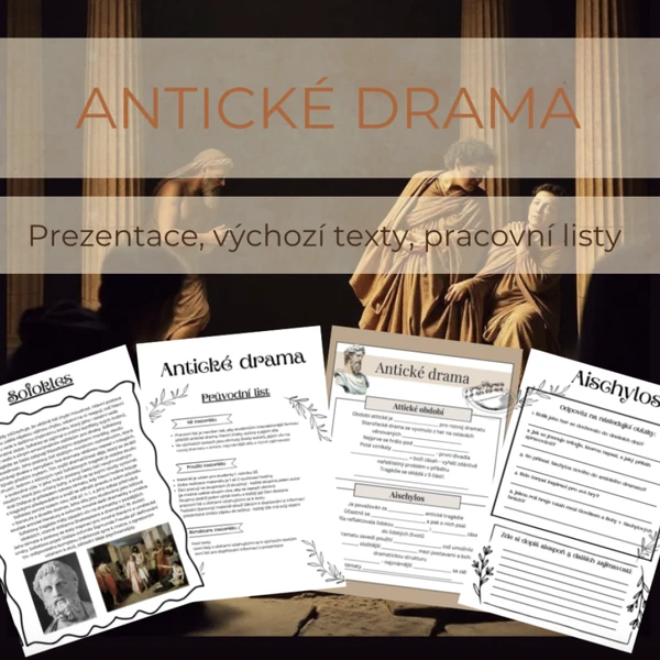 Antická literatura - drama