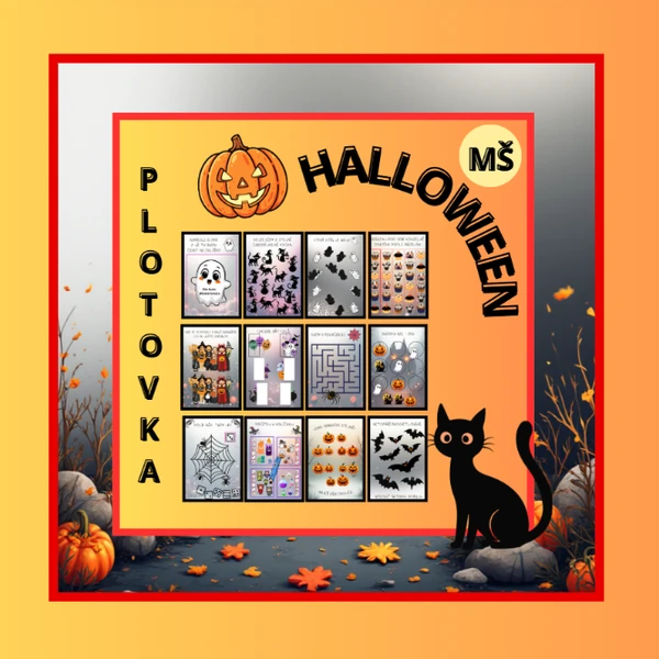 HALLOWEEN PLOTOVKA DO MŠ