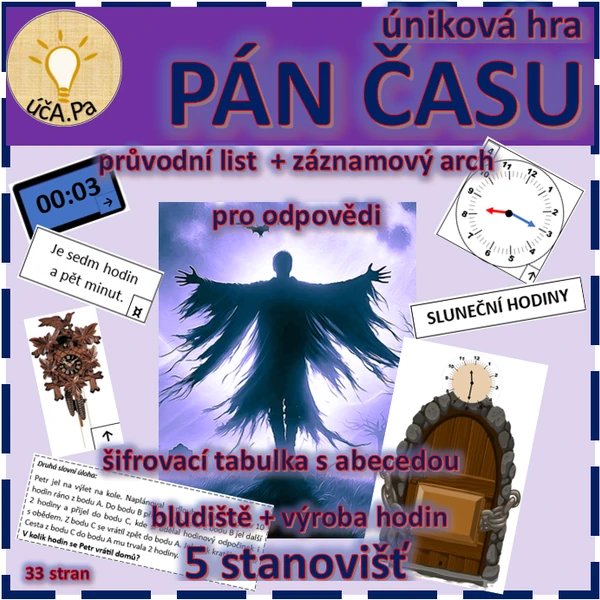 PÁN ČASU - hodiny a čas