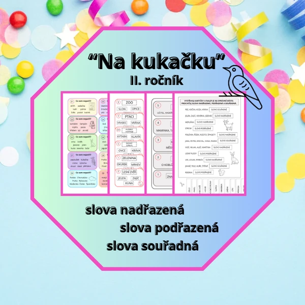 SLOVA NADŘAZENÁ, PODŘAZENÁ, SOUŘADNÁ - HRA