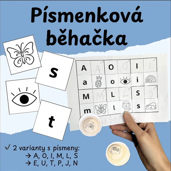 Písmenková běhačka