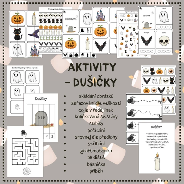 DUŠIČKY - aktivity