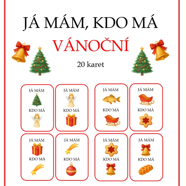 JÁ MÁM, KDO MÁ - Vánoční