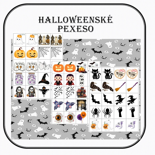 HALLOWEENSKÉ PEXESO