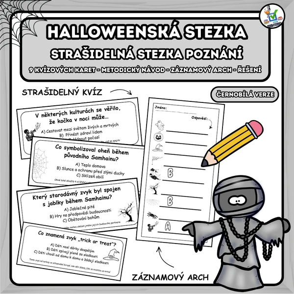 Halloweenská stezka - Strašidelná stezka poznání