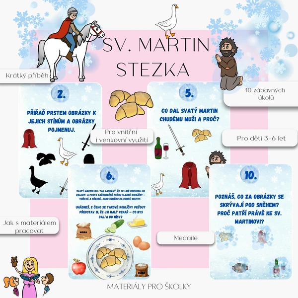 Svatý Martin - stezka